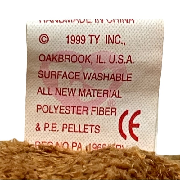 FUZZ TY Brown Teddy Bear Plush Toy! - Picture 5 of 5